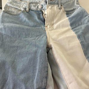 PacSun Eco Hopper Patch Mom Jeans